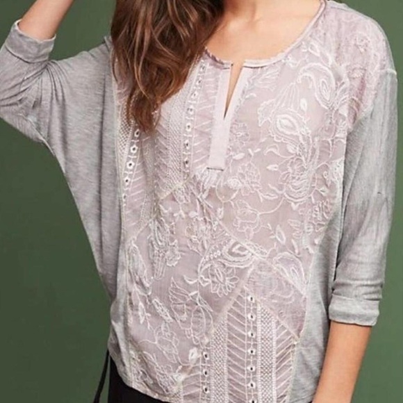 Anthropologie - Tiny Hazel embroidered blouse - Picture 2 of 2